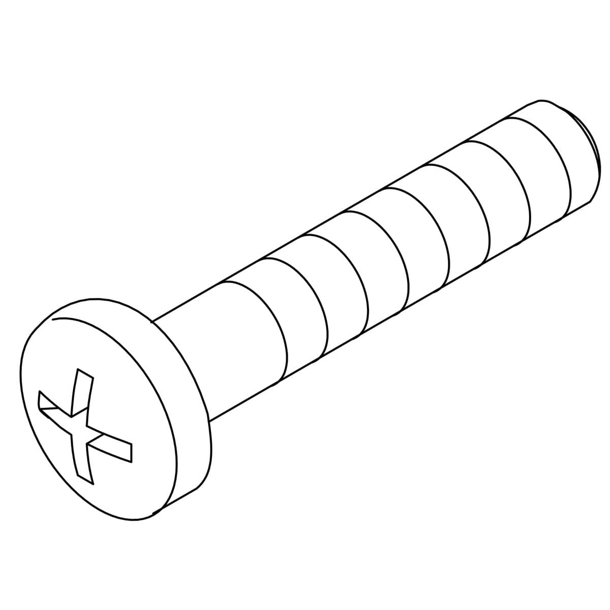 Kohler Genuine Parts Screw, 8-32 X .875, PAN by Kohler Genuine Parts