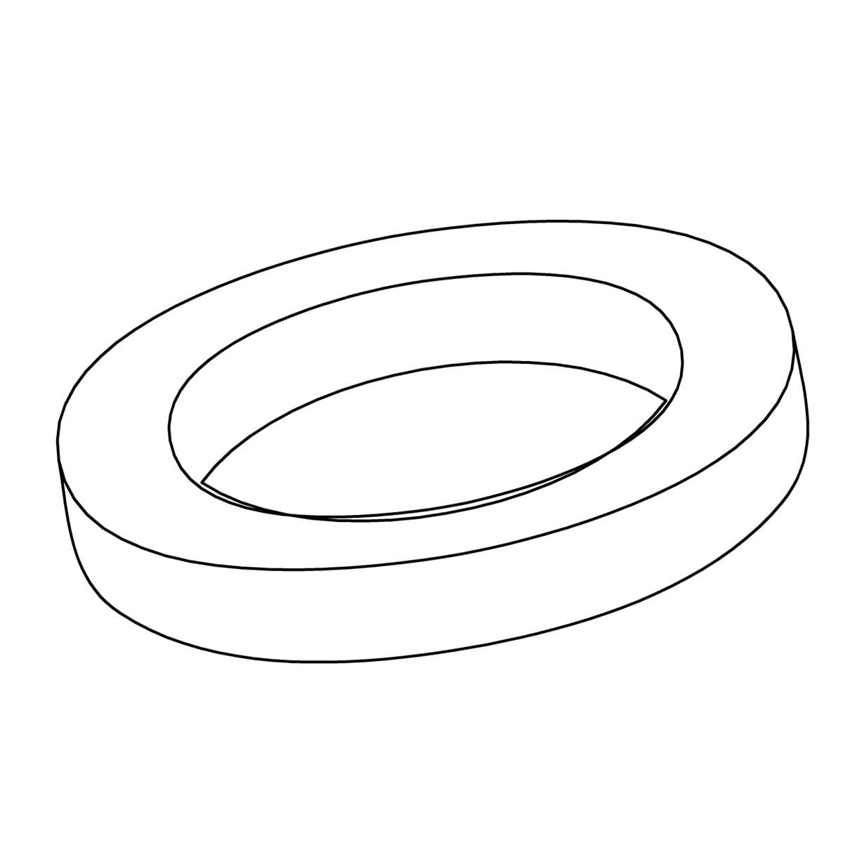 Washer, Rubber by Kohler Genuine Parts