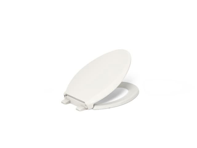 Kohler Cachet Nightlight ReadyLatch Quiet-CloseE elongated toilet seat - Biscuit