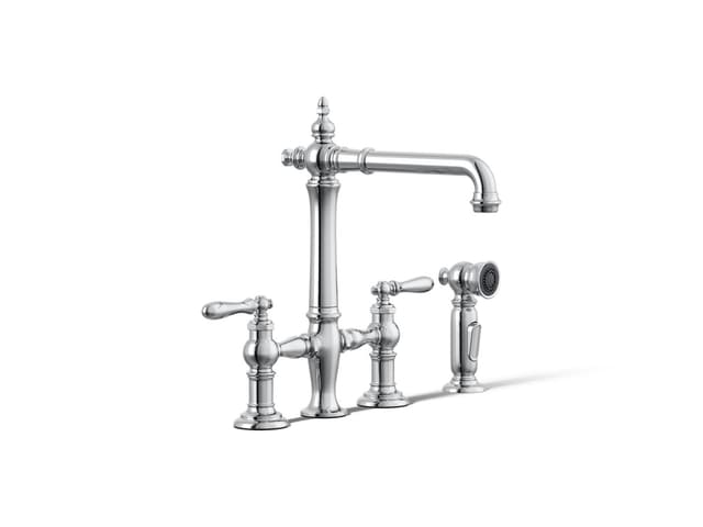 Kohler | Artifacts | Bridge Kitchen Faucet - Polished Chrome