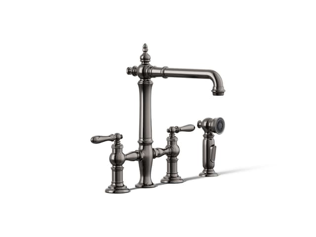 Kohler | Artifacts | Bridge Kitchen Faucet - Vibrant Titanium