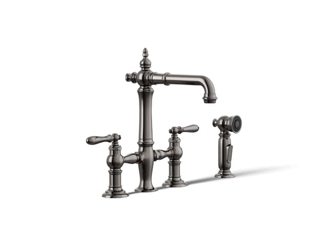 Kohler | Artifacts | Bridge Kitchen Faucet - Vibrant Titanium