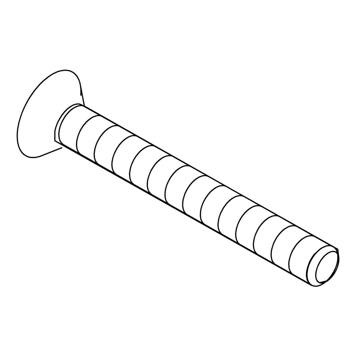 Kohler Genuine Parts Screw, 6-32 X .875, Truss by Kohler Genuine Parts