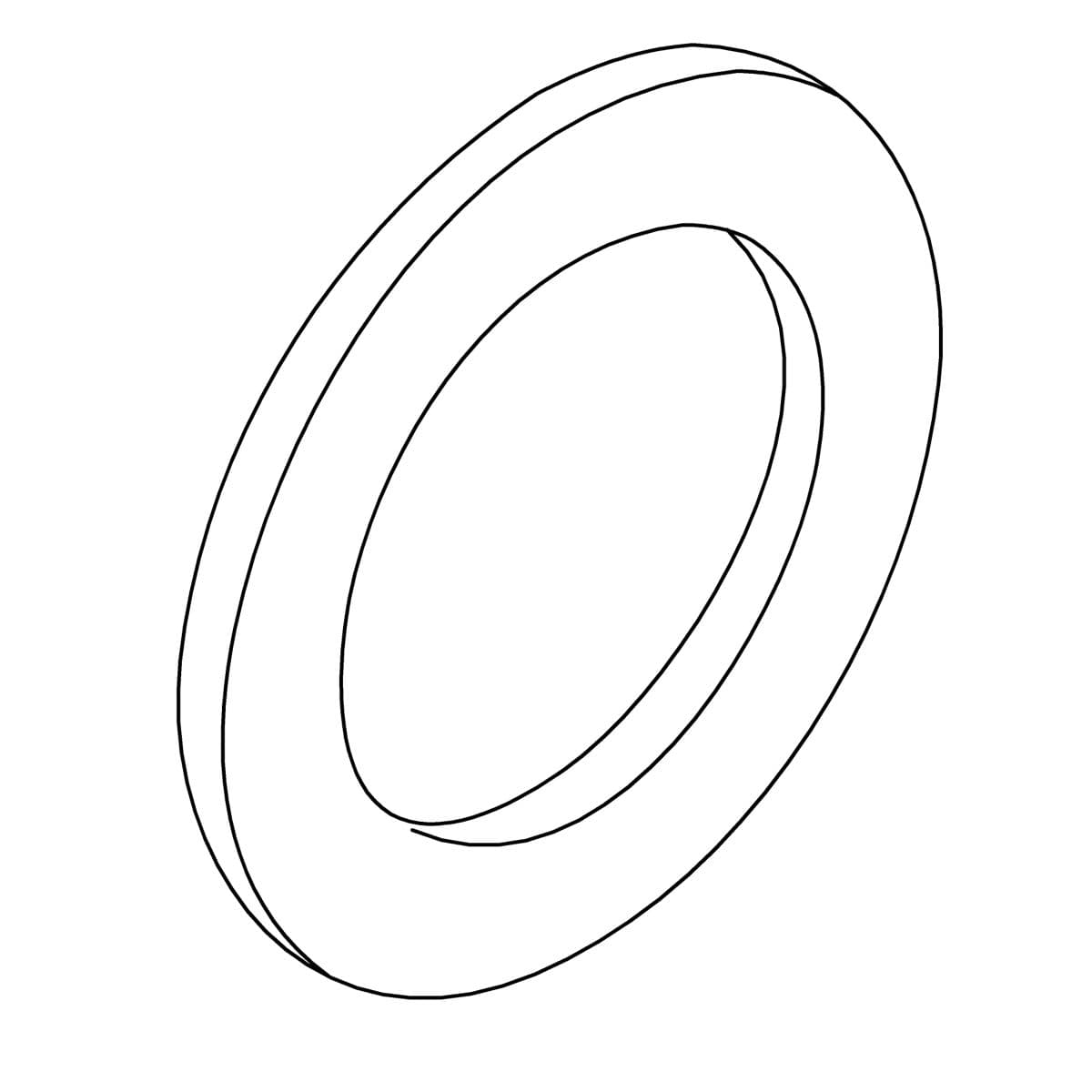 Washer, Plastic by Kohler Genuine Parts