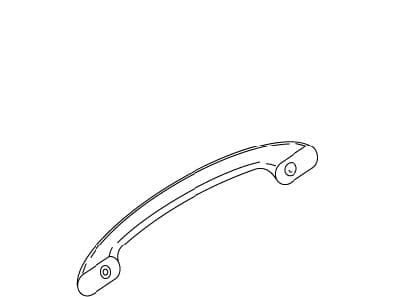 Kohler Genuine Parts GRIP RAIL - Vibrant Brushed Nickel by Kohler Genuine Parts