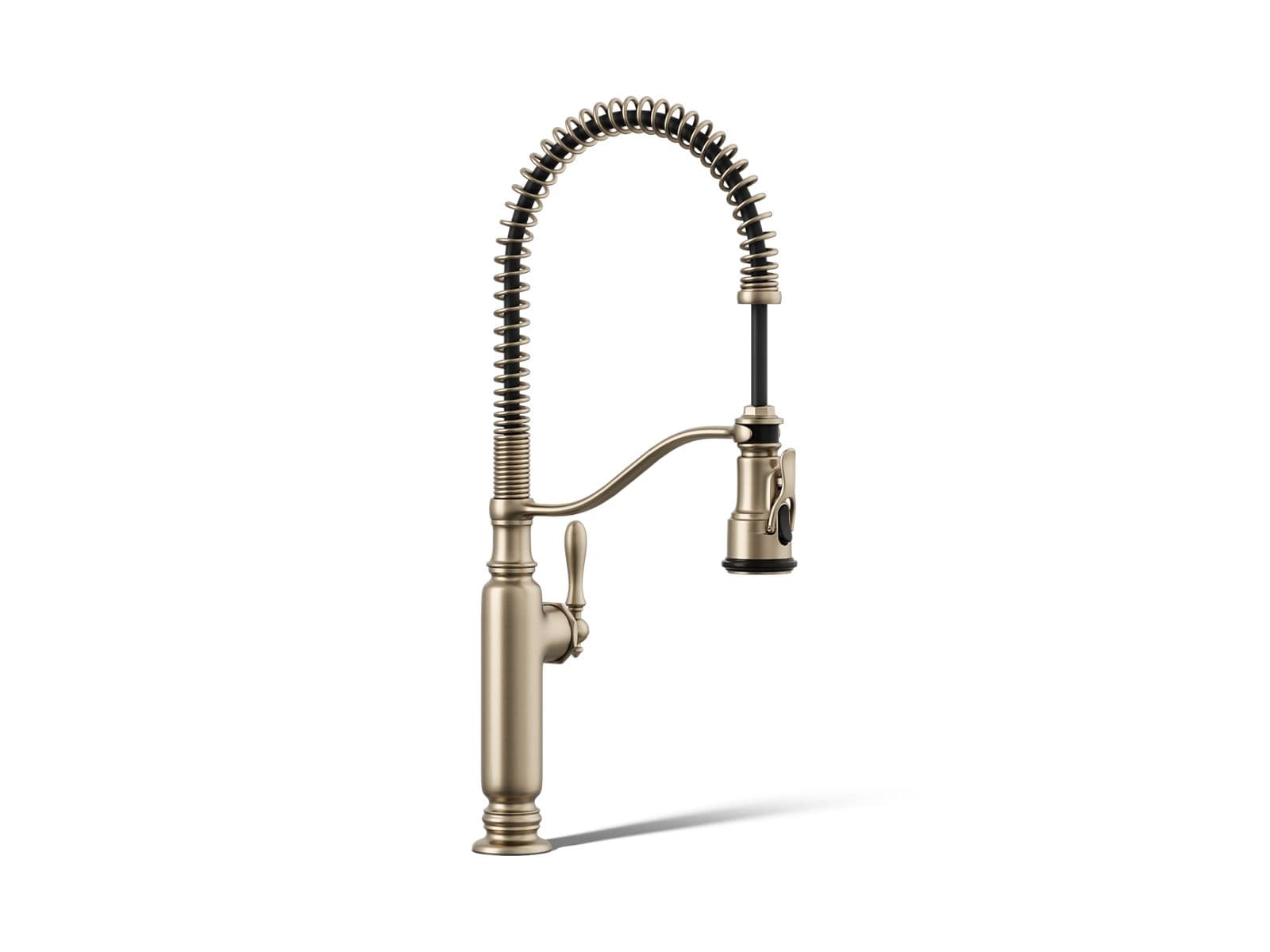 Kohler | Tournant | Deck Mounted Kitchen Faucet - Vibrant Brushed Bronze by Kohler