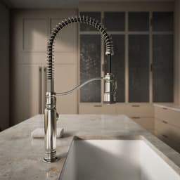 angled view, not straight-on, 1-point perspective
