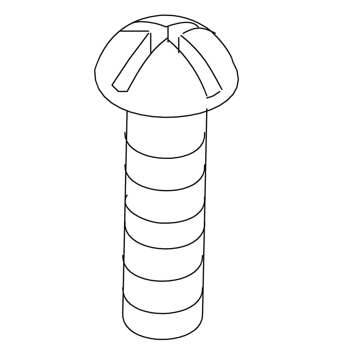 Kohler Genuine Parts Screw, 10-24 X .625, PAN by Kohler Genuine Parts