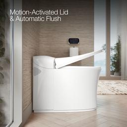Eir One-piece elongated smart toilet, dual-flush - image 4