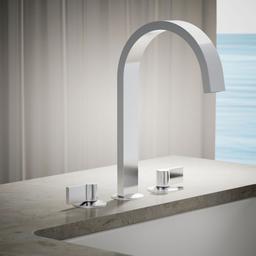 Kohler Components Deck-mount bath spout with Ribbon design - Polished Chrome - image 2