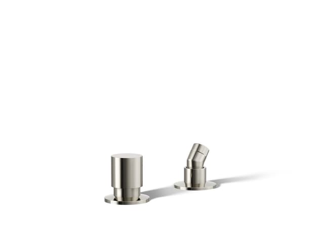 Kohler Components Deck-mount handshower holder and two-way diverter valve - Vibrant Polished Nickel