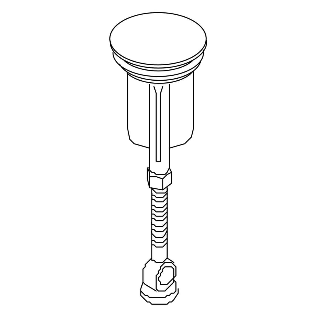 Kohler Genuine Parts Stopper ASSY - Vibrant Brushed Bronze by Kohler Genuine Parts