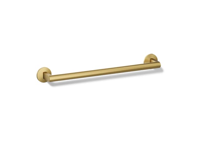 Kohler Components 18'' towel bar - Vibrant Brushed Moderne Brass