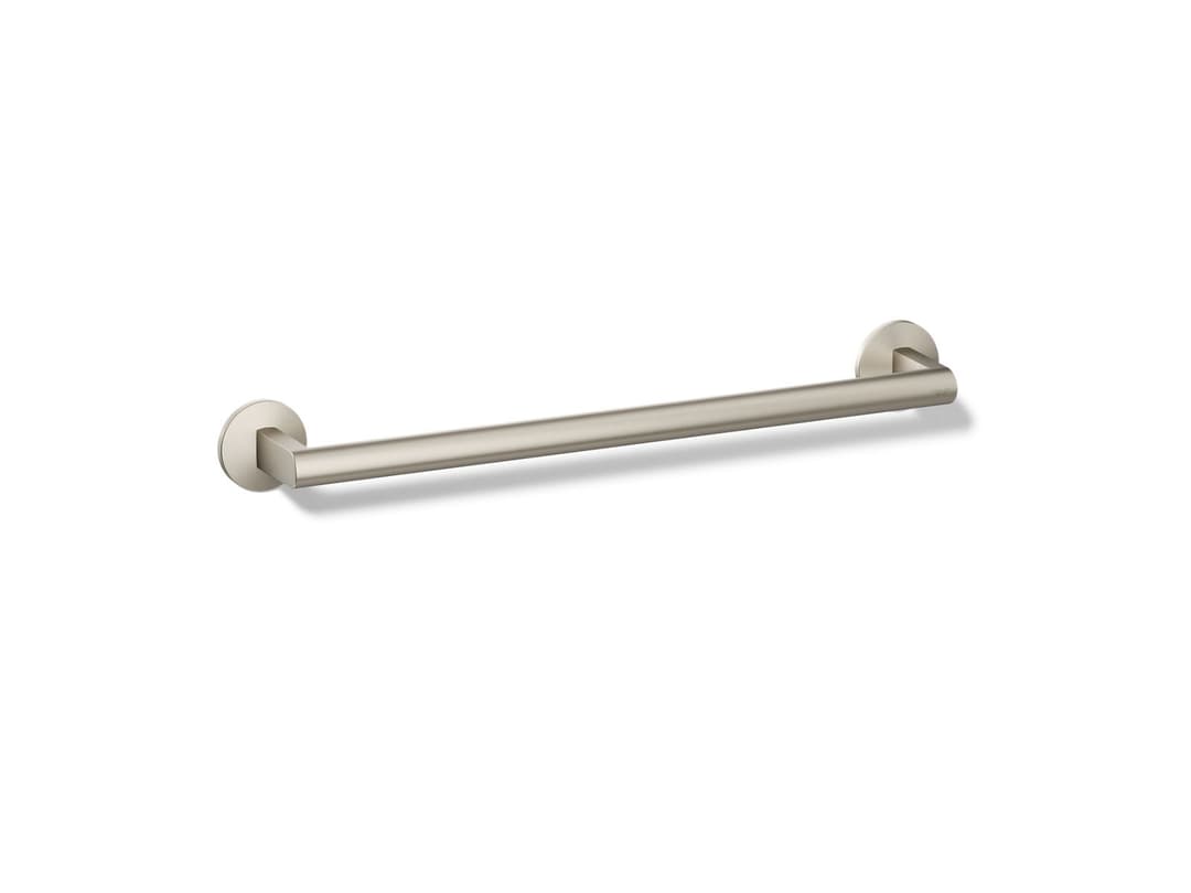 Kohler Components 18'' towel bar - Vibrant Brushed Nickel by Kohler