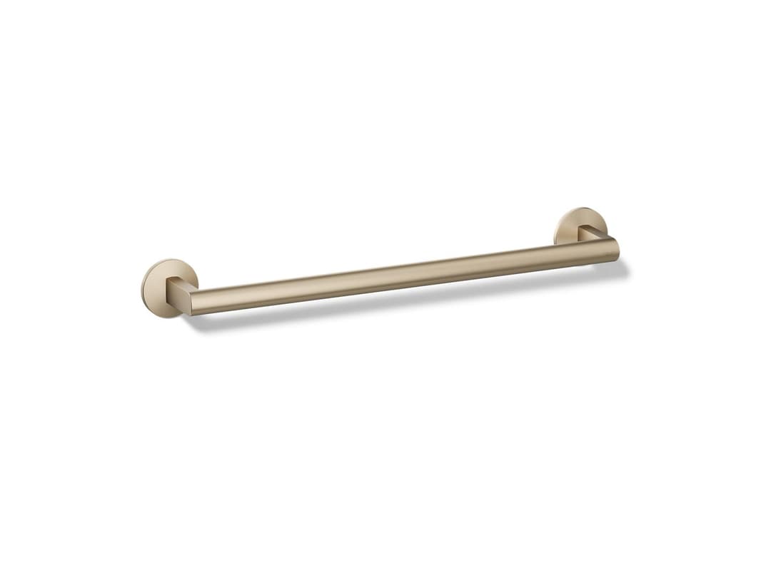 Kohler Components 18'' towel bar - Vibrant Brushed Bronze by Kohler
