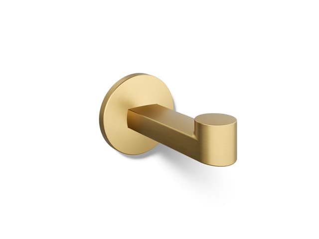 Kohler Components Robe hook - Vibrant Brushed Moderne Brass