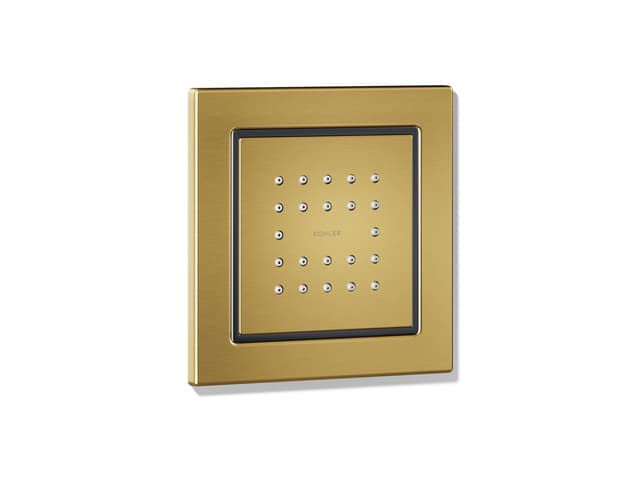 Kohler | WaterTile | Bodyspray - Vibrant Brushed Moderne Brass
