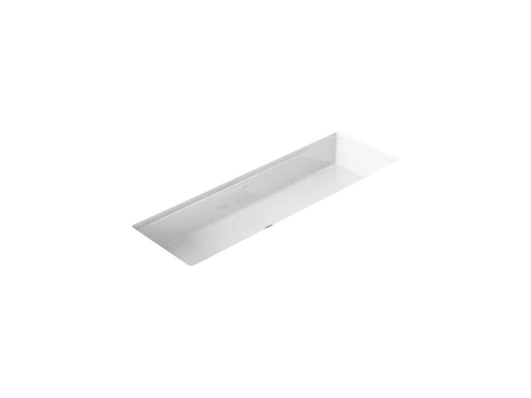 Verticyl 42-1/2'' rectangular undermount bathroom sink by Kohler