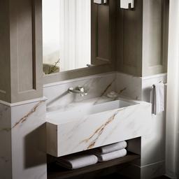 Verticyl 42-1/2'' rectangular undermount bathroom sink - image 4