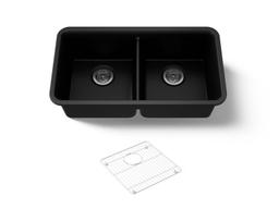 Kohler | Cairn | Drop In Kitchen Sink - Matte Black - image 1
