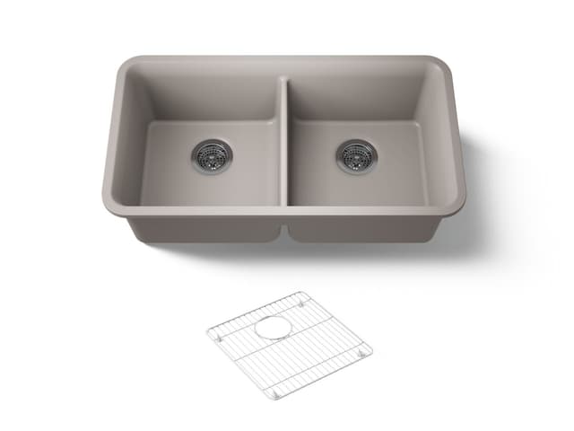Kohler | Cairn | Drop In Kitchen Sink - Matte Taupe