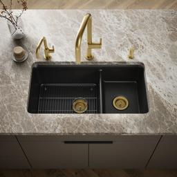 Kohler | Cairn | Drop In Kitchen Sink - Matte Black - image 2