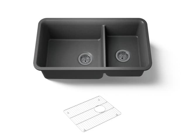 Kohler | Cairn | Drop In Kitchen Sink - Matte Graphite