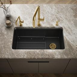 Kohler | Cairn | Drop In Kitchen Sink - Matte Black - image 2