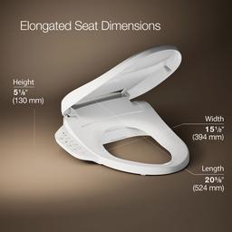 PureWash E590 Elongated bidet toilet seat - image 2