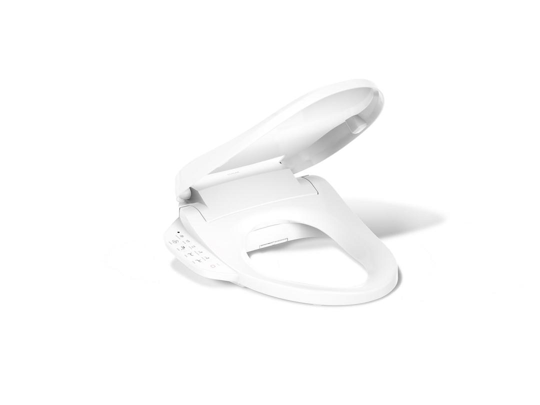 PureWash E590 Elongated bidet toilet seat by Kohler