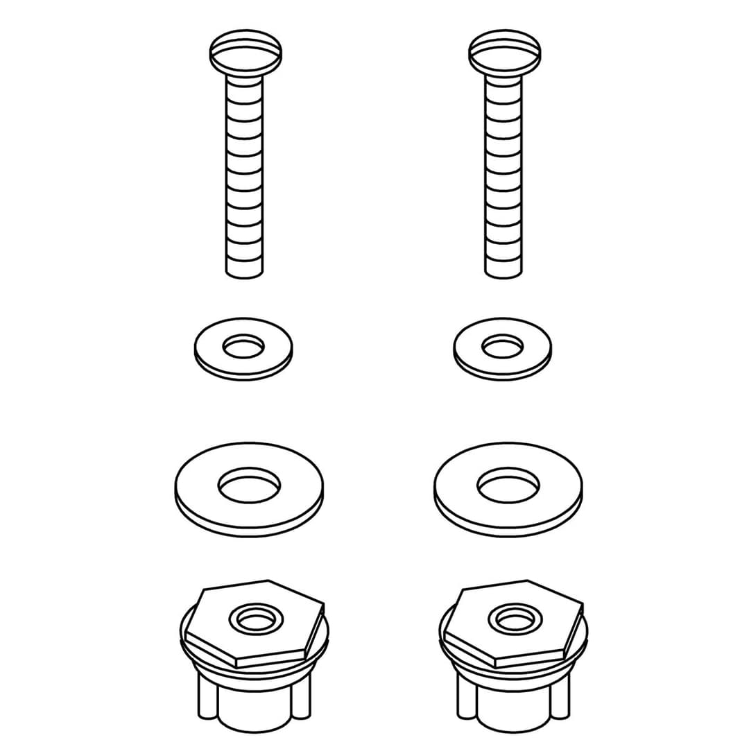 Kohler Genuine Parts Hardware Pack, SEAT by Kohler Genuine Parts