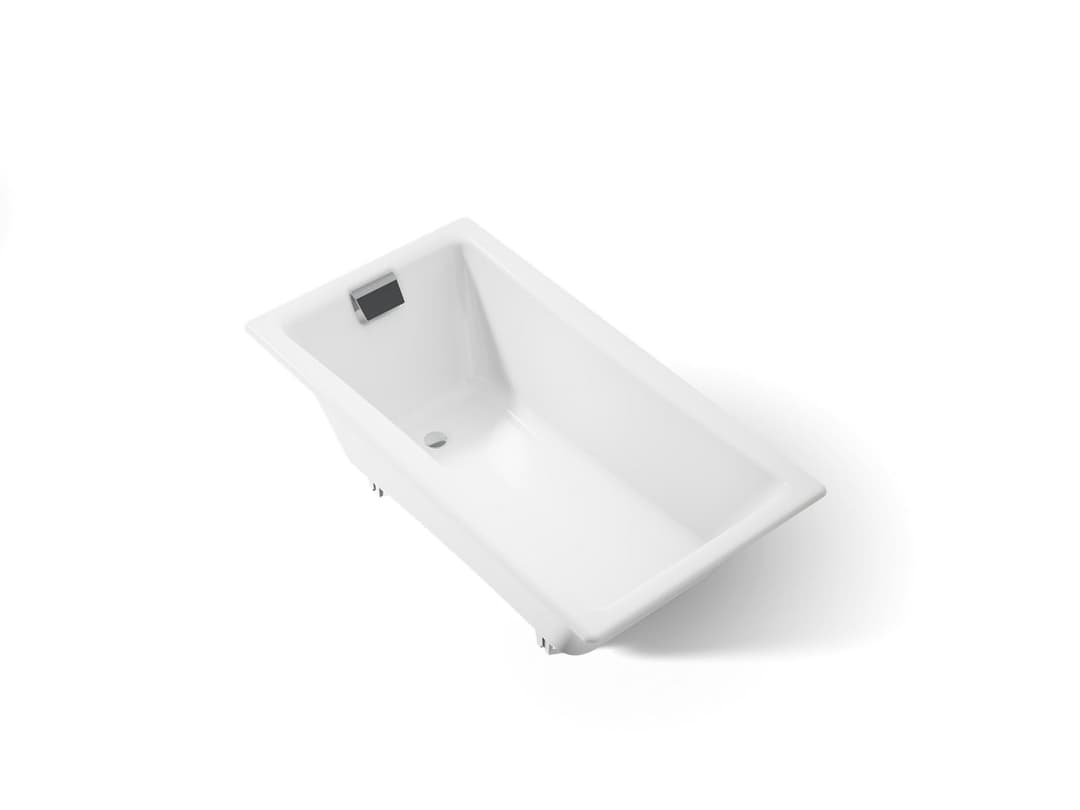 Kohler Tea-for-Two 60'' x 32'' drop-in bath - White by Kohler