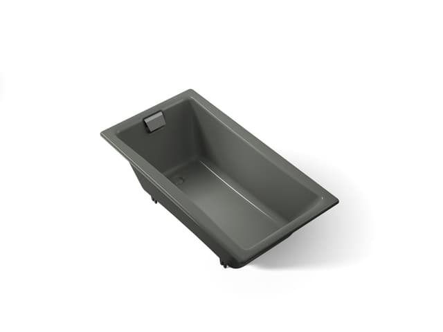 Kohler Tea-for-Two 60'' x 32'' drop-in bath - Thunder Grey
