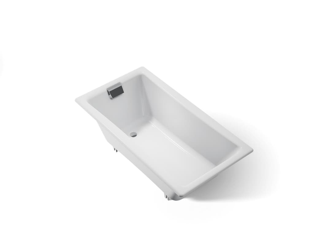 Kohler Tea-for-Two 60'' x 32'' drop-in bath - Ice Grey by Kohler