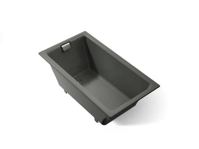 Kohler Tea-for-Two 66'' x 36'' drop-in/undermount bath - Thunder Grey