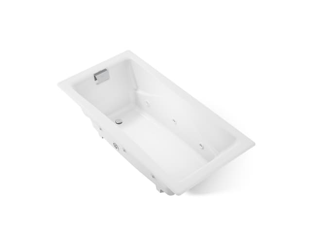 Kohler Tea-for-Two 71-3/4'' x 36'' drop-in/undermount whirlpool bath - White