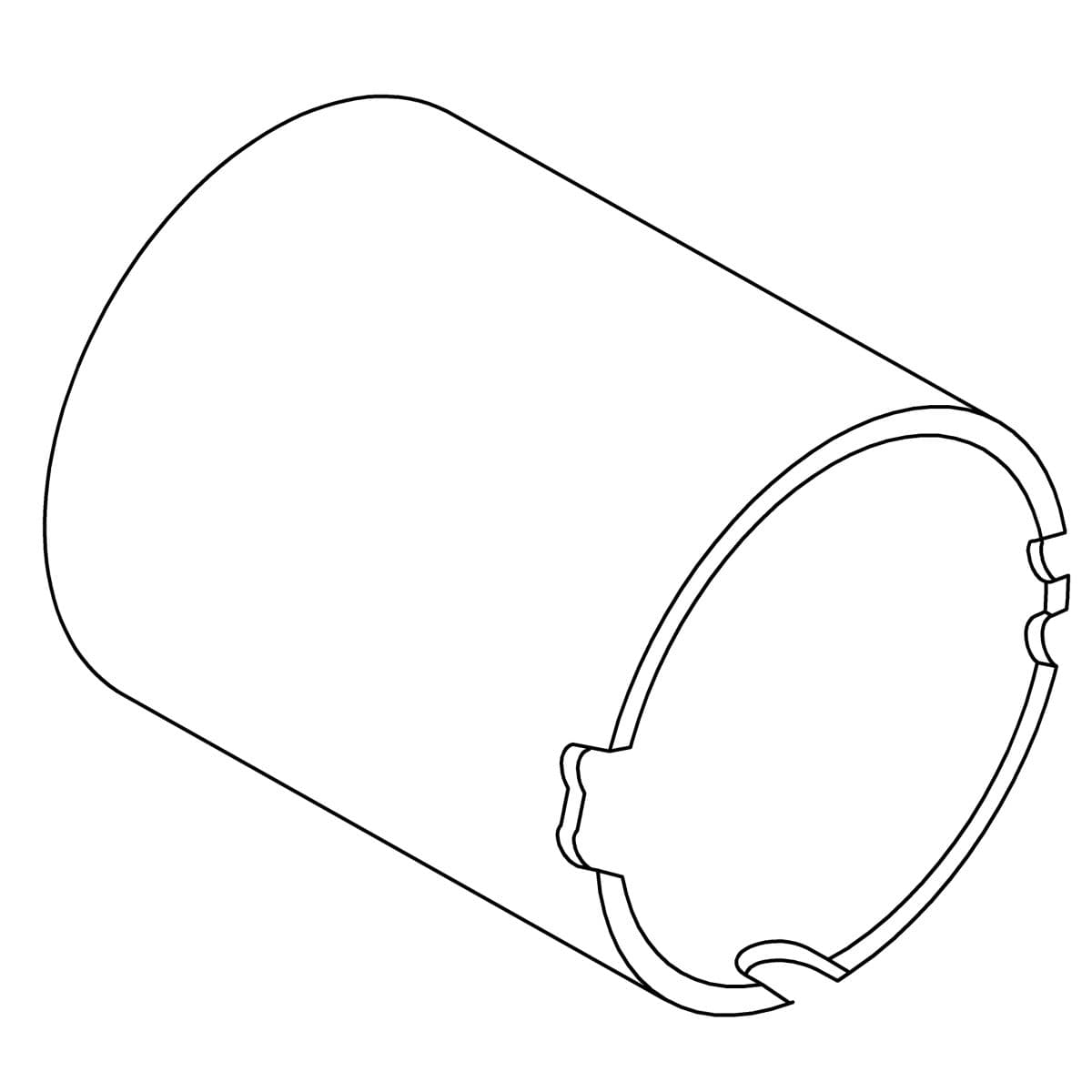 Kohler Genuine Parts Sleeve - Polished Chrome by Kohler Genuine Parts