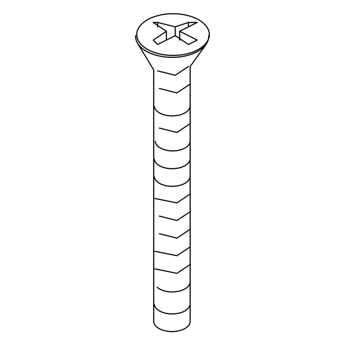Kohler Genuine Parts Screw, 8-32 FLAT HEAD Coutntersunk by Kohler Genuine Parts