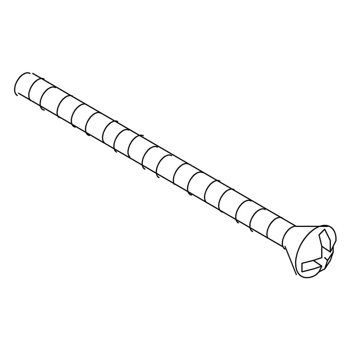 Kohler Genuine Parts Screw 10-24 X 2.63 - Polished Chrome by Kohler Genuine Parts