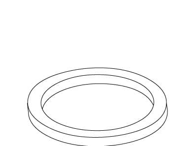 Washer, Rubber by Kohler Genuine Parts