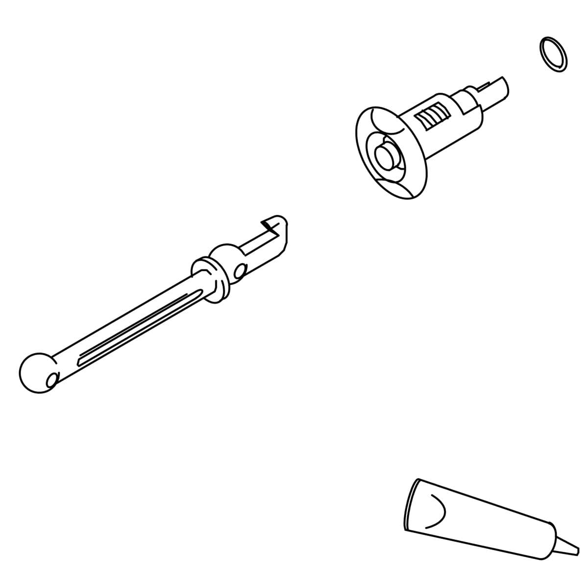 Kohler Genuine Parts TRIM RING KIT - White by Kohler Genuine Parts