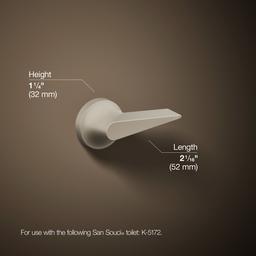 Kohler San Souci Trip lever for K-5172 - Vibrant Brushed Nickel - image 3