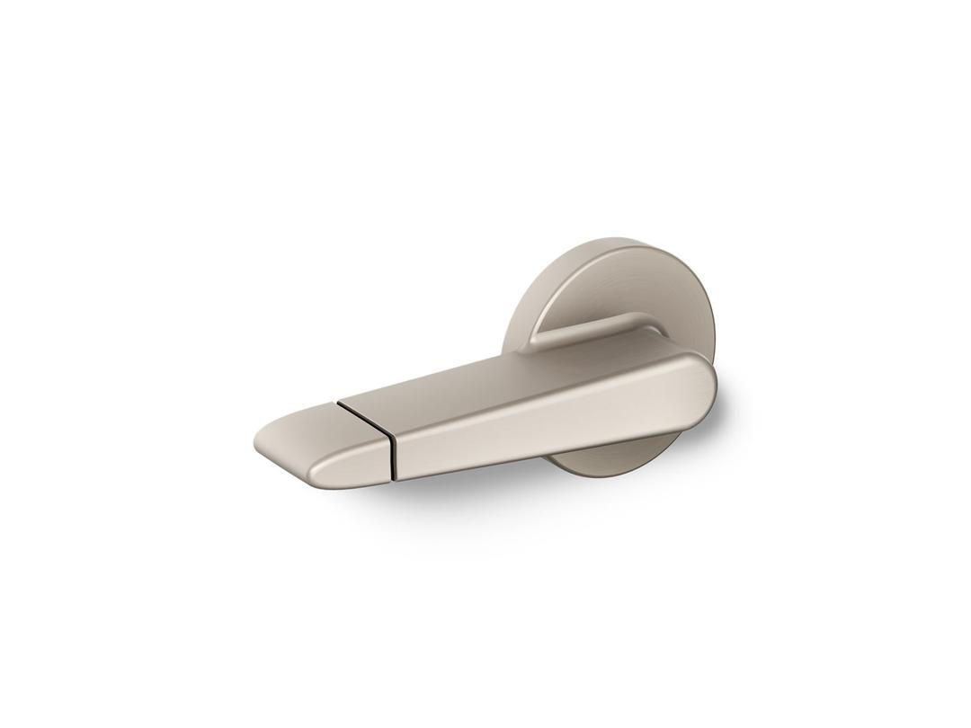 Kohler Dual-flush trip lever, right hand - Vibrant Brushed Nickel by Kohler