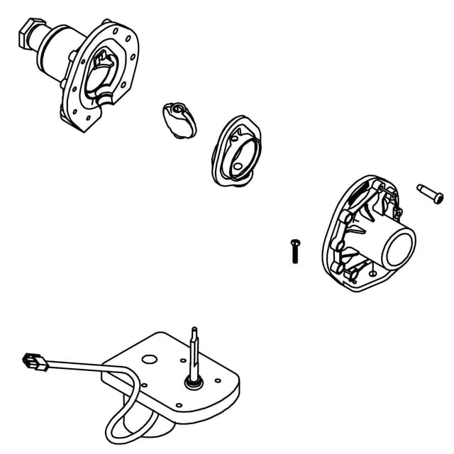 Kohler Genuine Parts Butterfly Valve, 812