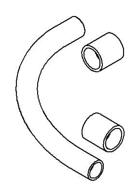 Kohler Genuine Parts Service KIT, 1 1/2 FLEX by Kohler Genuine Parts