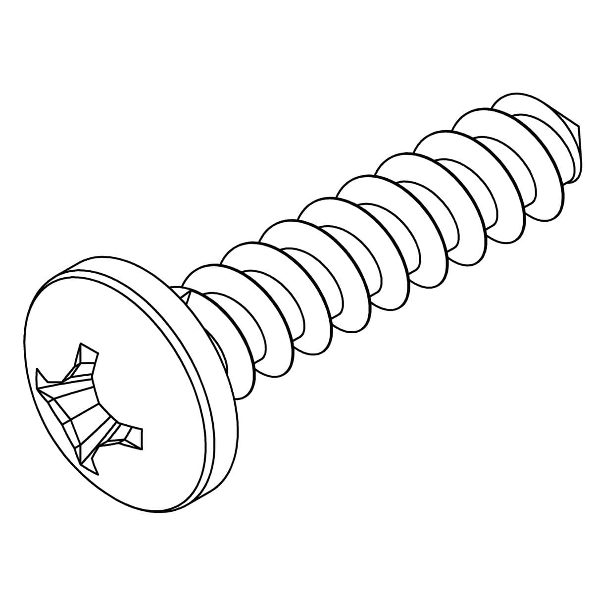 Screw, 8 X .75 by Kohler Genuine Parts