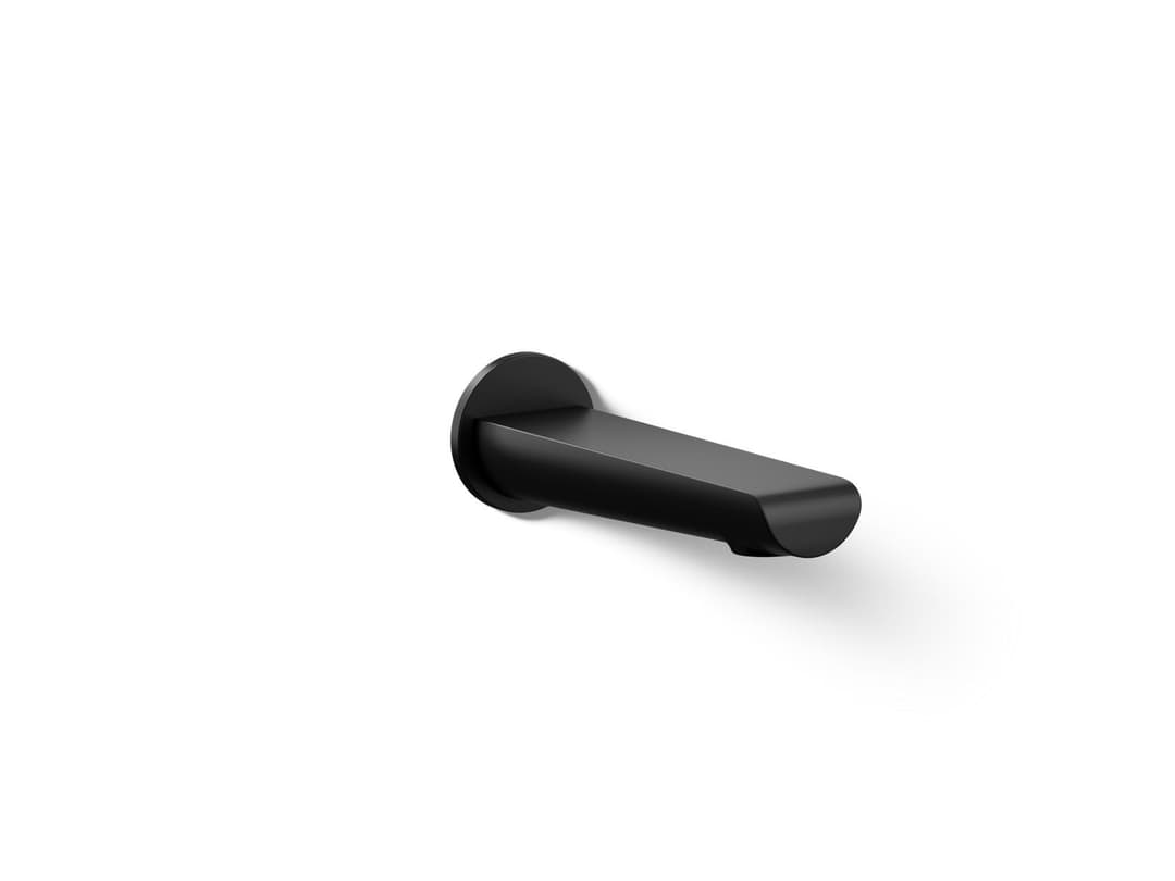 Kohler Avid Wall-mount bath spout - Matte Black by Kohler
