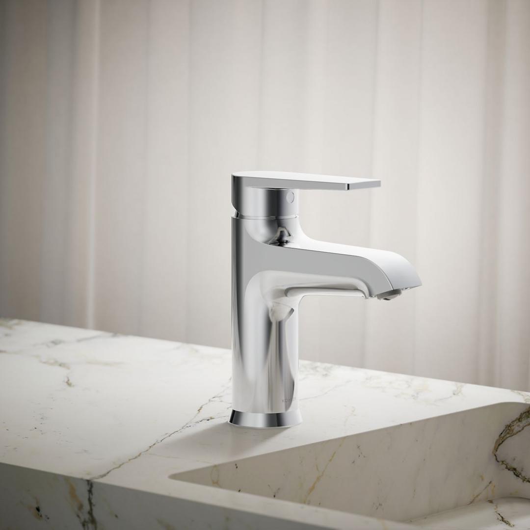 Hint Single-Handle Bathroom Sink Faucet 1.2 GPM - Polished Chrome by Kohler