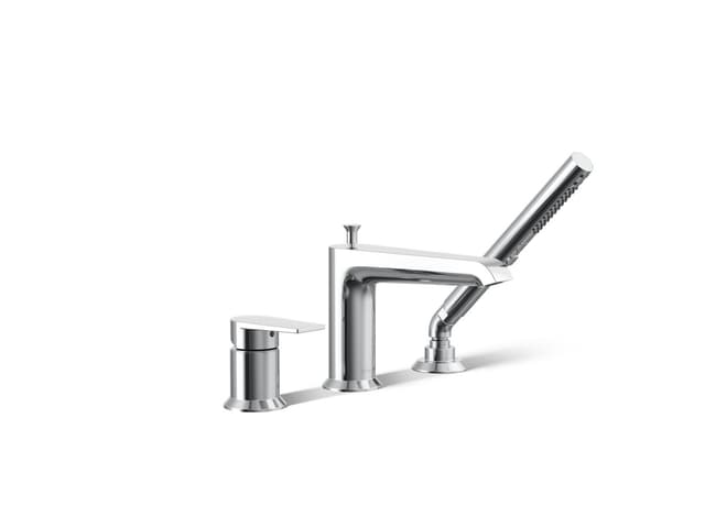Kohler Hint Deck-mount bath faucet with handshower - Polished Chrome