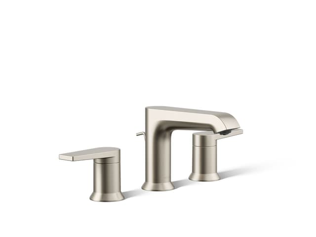 Kohler Hint Widespread bathroom sink faucet, 1.2 gpm - Vibrant Brushed Nickel